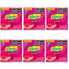La Salteña Empanada Pastry Discs Beetroot Flavor Tapas Sabor Remolacha, 300 g / 10.6 oz (6 Packs x 12 Discs, 72 Discs)