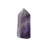 Natural Amethyst Obelisk with Polished Point, Raw Amethyst Tower for Decor or Healing Amatista, 100–200 g / 3.5–7 oz