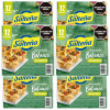 La Salteña Empanada Dough Balance Oven-Ready Extra Crispy, 330 g / 11.64 oz (6 packs x 12 discs, 72 discs)