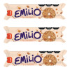 Emilio Oat Cookies with Orange and Almonds, 185 g / 6.52 oz (pack of 3)