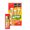Mogul Extreme Tubitos Gummy Sticks - Tutti Frutti Flavored Candy, 15 g / 0.5 oz ea (box of 16 units)