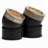 Pardo Imperial Black Leather-Wrapped Mate Cup with Carved Leather Base Pardo Imperial Black Leather-Wrapped Mate Cup with Carved Leather Base
