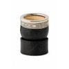 Pardo Imperial Black Leather-Wrapped Mate Cup with Carved Leather Base Pardo Imperial Black Leather-Wrapped Mate Cup with Carved Leather Base