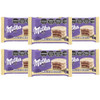Mousse de Chocolate Blanco con Chocolate Milka Alfajor Triple, 55 g / 2 oz (paquete de 6)