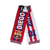 D10S Maradona Barcelona Retro Scarf, One Size