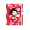 Mafalda Notebook A5 Hardcover Spiral Bound (various models) Mafalda Notebook A5 Hardcover Spiral Bound (various models)