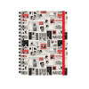 Mafalda Notebook A5 Hardcover Spiral Bound (various models) Mafalda Notebook A5 Hardcover Spiral Bound (various models)