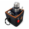 Cordura Mate Bag with Eco-Leather Details, Compartments for Thermos and Bombilla (Various Colors)
