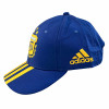AFA Official Navy Blue Cap with 3-Star Embroidered Crest & Adidas Stripes, One Size Adjustable