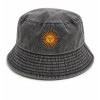 Argentina Bucket Hat with Embroidered Flag and Sun of May Design (Various Colors)