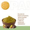 Laddu Mixed Alfajores Chocolate, Peanut & Pistachio, 60 g / 2.12 oz (pack of 6, 2 of each flavor)