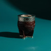 Matesur Imperial Mate Gourd with Hand-Tooled Leather & Alpaca Base, Dark Brown