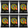 Fantoche Pescado Raul Black Alfajor with Vanilla Filling, 50 g / 1.76 oz (pack of 6)