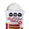 Fantoche Red Velvet Triple Alfajor with White Sweet Filling & Italian Meringue, 100 g / 3.53 oz (pack of 6)