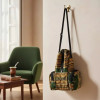 Norteña Aguayo Matera Bag with Andean Design, 38 x 15 cm / 15 x 5.9 in