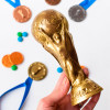 Parpen World Cup Trophy & Medal Chocolate Mold Set for Surprise Candy Treats