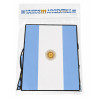 Vamos Argentina Cardboard Banner Garland with World Cup Trophies 2.40 m / 7.8 ft