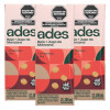 Ades Soy Beverage with Apple Flavor Tetra Pak, 200 ml / 6.76 fl oz (pack of 3)