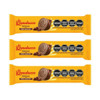 Bauducco Double Chocolate Filled Cookies, 108 g / 3.80 oz ea (pack of 3)