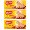 Bauducco Strawberry Wafer Cookies, 140 g / 4.93 oz ea (pack of 3)