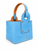 Matesur Coronados de Gloria Matera Basket Light Blue Eco Leather Mate Carrier, 1 L Capacity