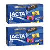 Lacta Favorite Assorted Chocolate Bonbons Gift Box, 250.69 g / 8.84 oz (pack of 2)