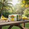 Fazendinha Sugar-Free Banana Candy Bars, 30 g / 1.06 oz (box of 24)