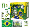 Brazil Fan Party Kit for FIFA World Cup 2026 (12-Piece)