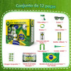 Brazil Fan Party Kit for FIFA World Cup 2026 (12-Piece)