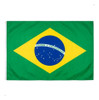 Brazil National Flag Polyester Banner for Sports Events & Decor, 150 x 90 cm / 59 x 35 in