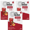 Cha Leao Cold Brew Tea Strawberry & Orange, 10 Tea Bags (pack of 3)