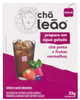 Cha Leao Black Tea Red Fruits, 10 Tea Bags (pack of 3)