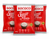 Sococo Sweet Flaked Coconut, 100 g / 3.53 oz (pack of 3)