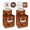 Bold Wafer Hazelnut Protein Wafer Bars, 480 g / 16.93 oz (pack of 2)