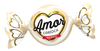 Neugebauer Amor Carioca White Chocolate Bonbons, 500 g / 17.64 oz (pack of 2)