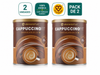 Elemento Puro Fit Cappuccino with Whey Protein & Verisol® Collagen, 200 g / 7.05 oz (pack of 2)
