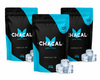 Chacal Premium Tereré Yerba Mate Mint Ice, 500 g / 17.64 oz (pack of 3)
