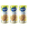 Maná Livianas Sabor Limón Thin Sweet Cookies Lemon Flavor, 145 g / 5.1 oz (pack of 3)