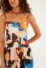 FARM Rio Samba No Pé Printed Strappy Dress