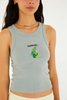 Farm Rio Papacoco Ribbed Cotton Tank Top for Women