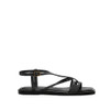 Lierne Brazilian Leather Flat Sandals for Women