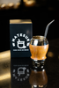 Matesur Torpedo Copa Mate Gourd Natural Carob Wood with Alpaca Base and Bombilla
