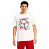 Adidas River Plate Seasonal Graphic T-Shirt, Core White