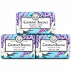 Giorno Bagno Lavender & Vanilla Bar Soap, 100% Plant-Based, 180 g / 6.35 oz Each (pack of 3)