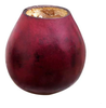 Handmade Calabash Mate Gourd, Traditional Artisan Yerba Mate Cup, Assorted Colors
