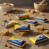 Santa Helena Pacoquita Zero Sugar Peanut Candy, 18 g / 0.63 oz (box of 24)