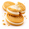 Schar Vanilla Creams Gluten Free Vanilla Sandwich Cookies, No Added Sugar, 115 g / 4.06 oz (pack of 3)