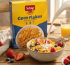 Schar Corn Flakes Gluten Free Corn Cereal, Lactose Free & Vegan, 250 g / 8.82 oz
