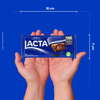 Lacta Milk Chocolate Bar, Classic Brazilian Chocolate, 80 g / 2.82 oz (pack of 3)