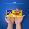 Lacta Shot Milk Chocolate Bar with Crunchy Peanuts, 80 g / 2.82 oz (pack of 3)